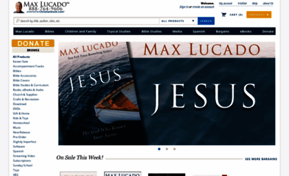 maxlucado.christianbook.com