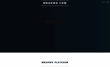 mbahwo.com