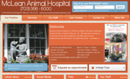 mcleananimalhospital.vetstreet.com