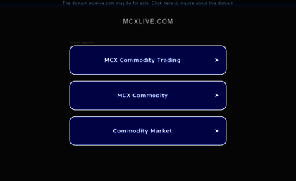 mcxlive.com