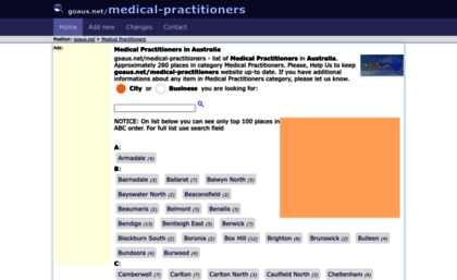 medical-practitioners.goaus.net