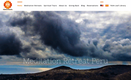 meditationretreatperu.com