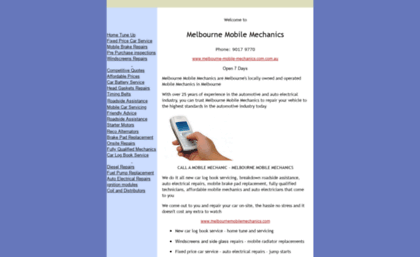 melbourne-mobile-mechanics.com