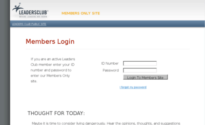 members.leadersclub.com