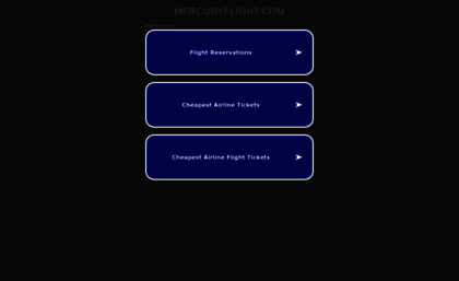 mercuryflight.com