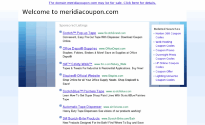 meridiacoupon.com