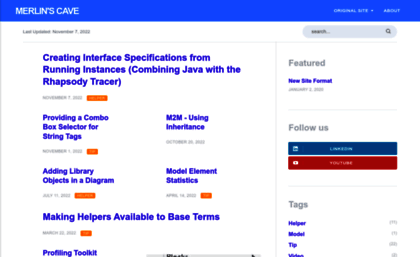 merlinscave.info