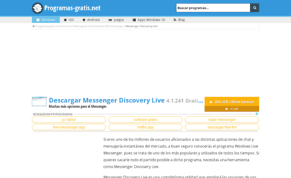 messenger-discovery-live.programas-gratis.net
