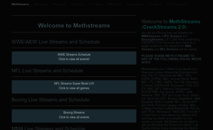 website. amethstreams