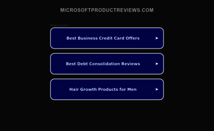 microsoftproductreviews.com
