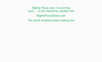 mightypizzaoven.com