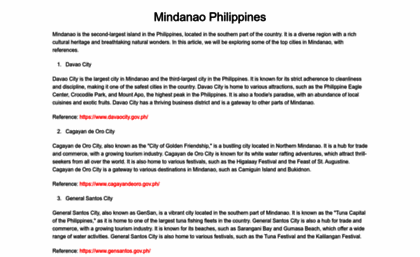 mindanao.com