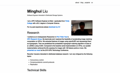 minghuiliu.com