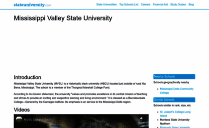 mississippivalley.stateuniversity.com