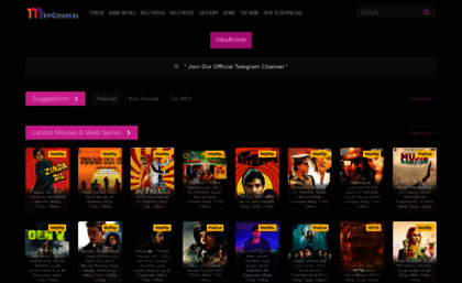 Mkvcinemas.day website. MkvCinemas PC and smartphone Movies of