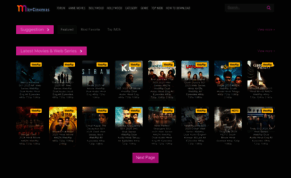 Mkvcinemas.ltd website.