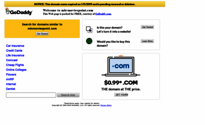 Mkvmoviespoint website.