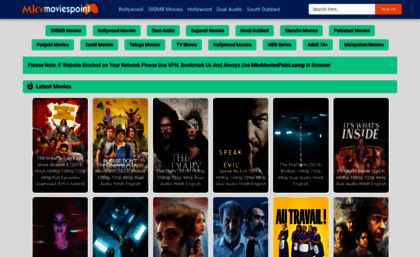 Mkvmoviespoint.pet website. Enable JavaScript to use search.