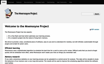 mnemosyne-proj.org