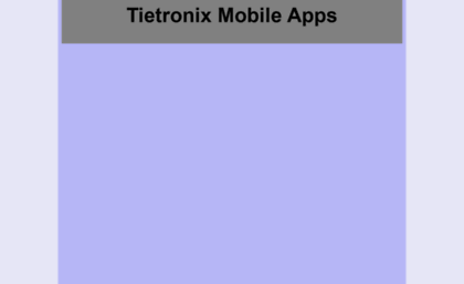 mobileapps.tietronix.com