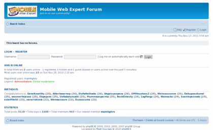mobilewebexpertforum.com