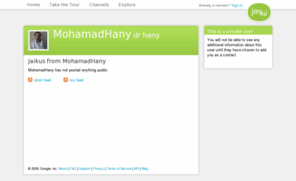 mohamadhany.jaiku.com