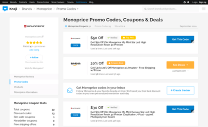 monoprice.bluepromocode.com