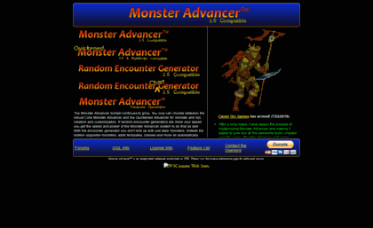 monsteradvancer.com