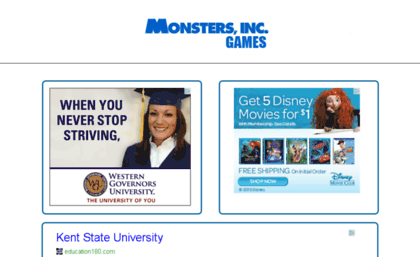 monstersuniversitygames.com
