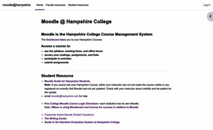 moodle.hampshire.edu