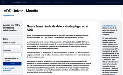 moodle.unizar.es