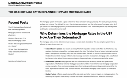 mortgageoversight.com
