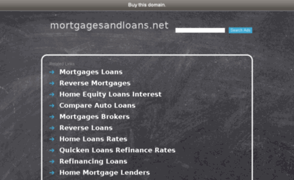 mortgagesandloans.net