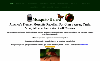 mosquitobarrier.com