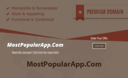 mostpopularapp.com