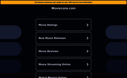 moviecone.com