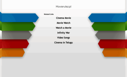 Movierulez.pl website. Movierulez.pl.