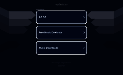 mp3raid.ca