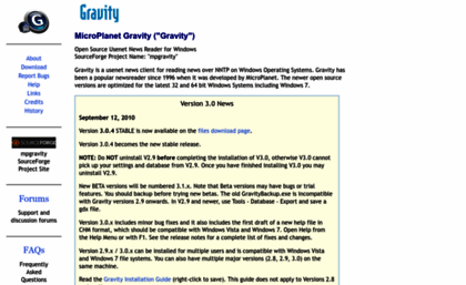 mpgravity.sourceforge.net