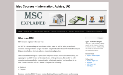 msc-courses.org.uk