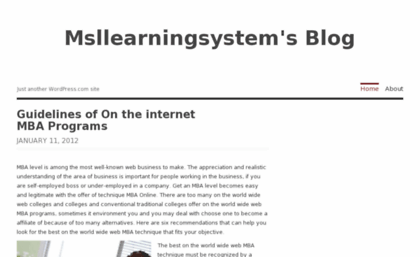 msllearningsystem.wordpress.com