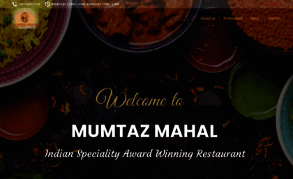 mumtazmahalrestaurant.com