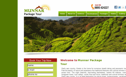 munnarpackagetour.com