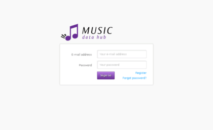 musicdatahub.com