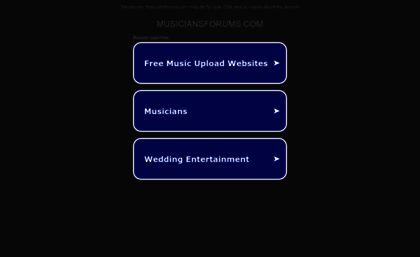 musiciansforums.com