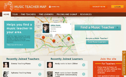 musicteachermap.com