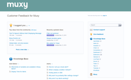 muxy.uservoice.com