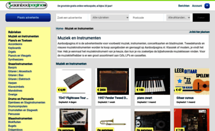 muziek.aanbodpagina.nl