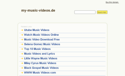 my-music-videos.de