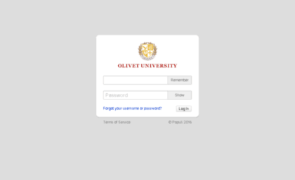 my.olivetuniversity.edu